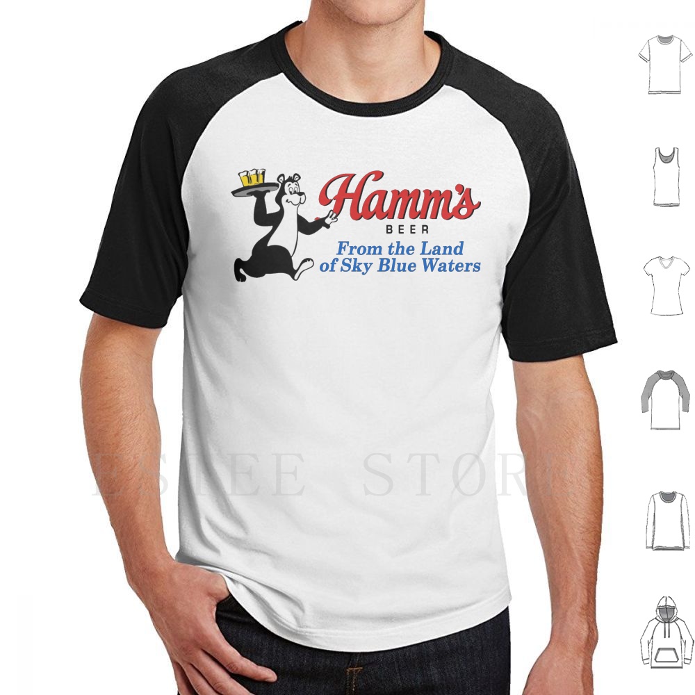 Hamm's Beer Bear Design T Shir - Collectible Vintage T Shirts review and price