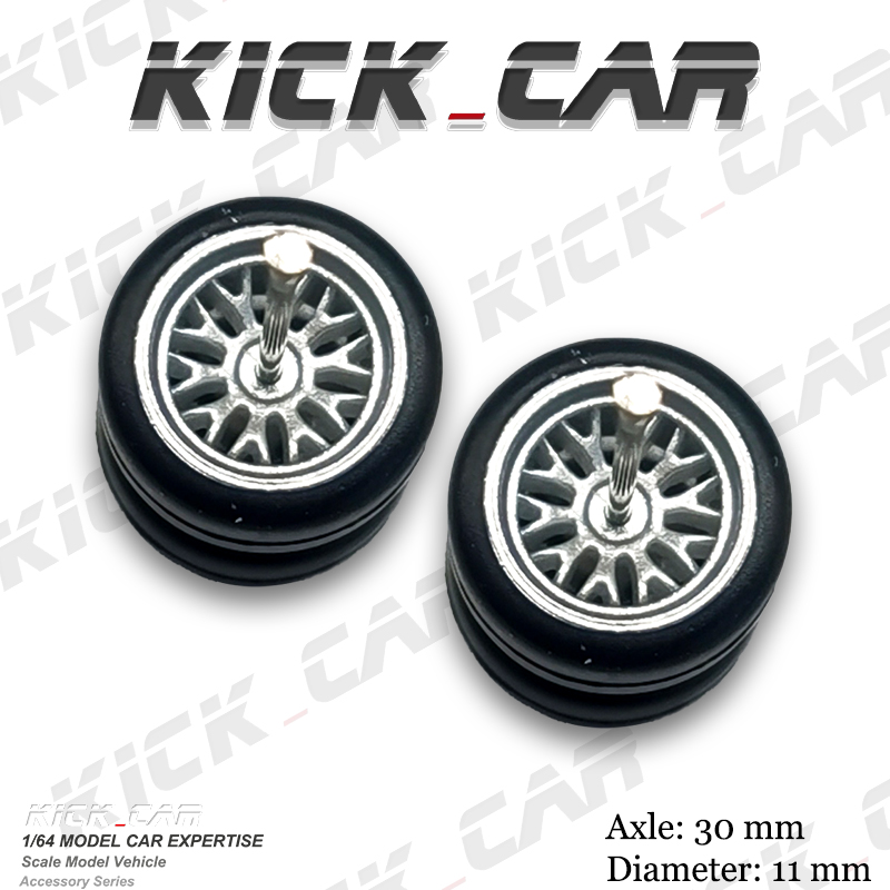 1/64 Model Car Wheels with Rub - Vintage Collectible Model Cars review and price