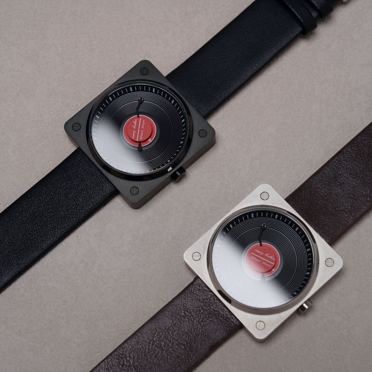 SKU Vinyl Record Quartz Watch  - Vintage Watch Collecting review and price