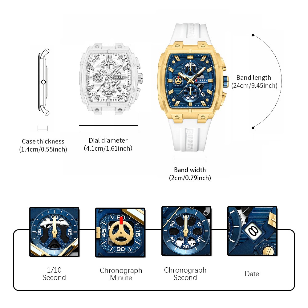 CURREN Luxury Vintage Watch fo - Vintage Watch Collecting review and price