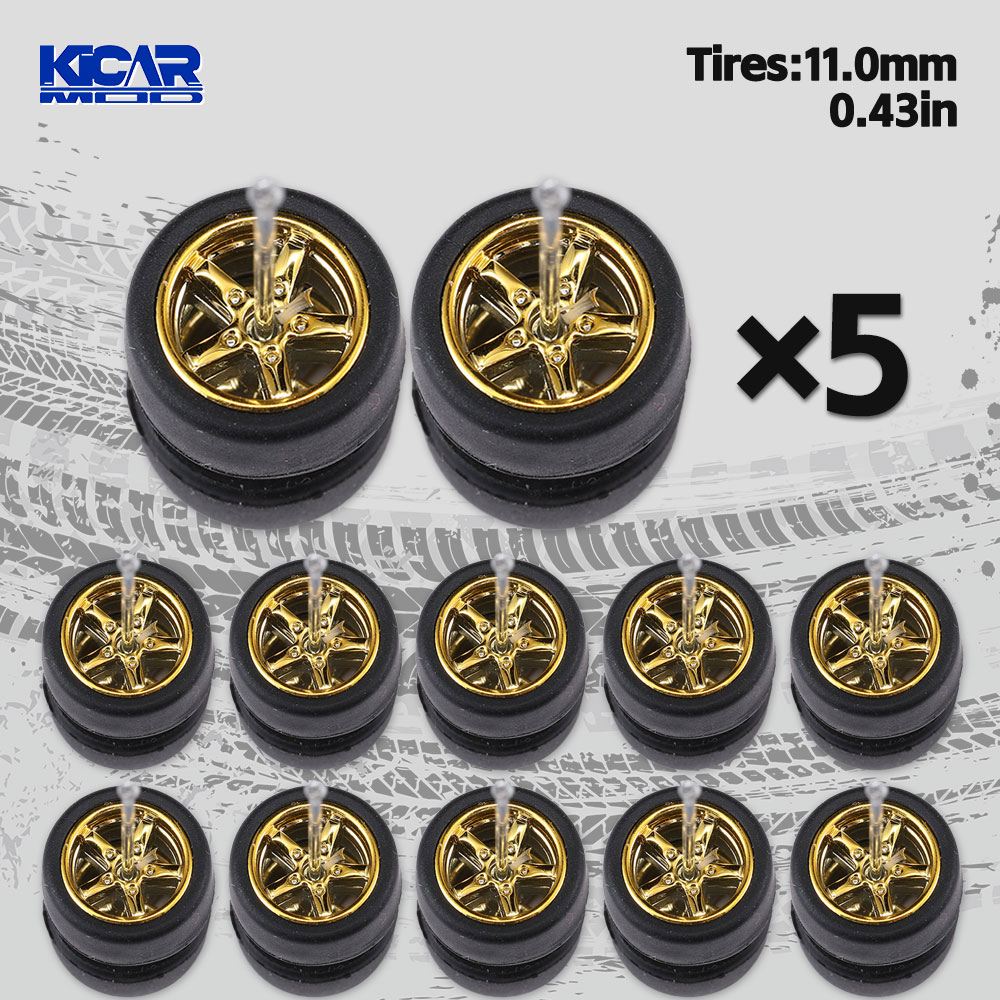 1/64 5 Sets Detachable Rubber  - Vintage Collectible Model Cars review and price