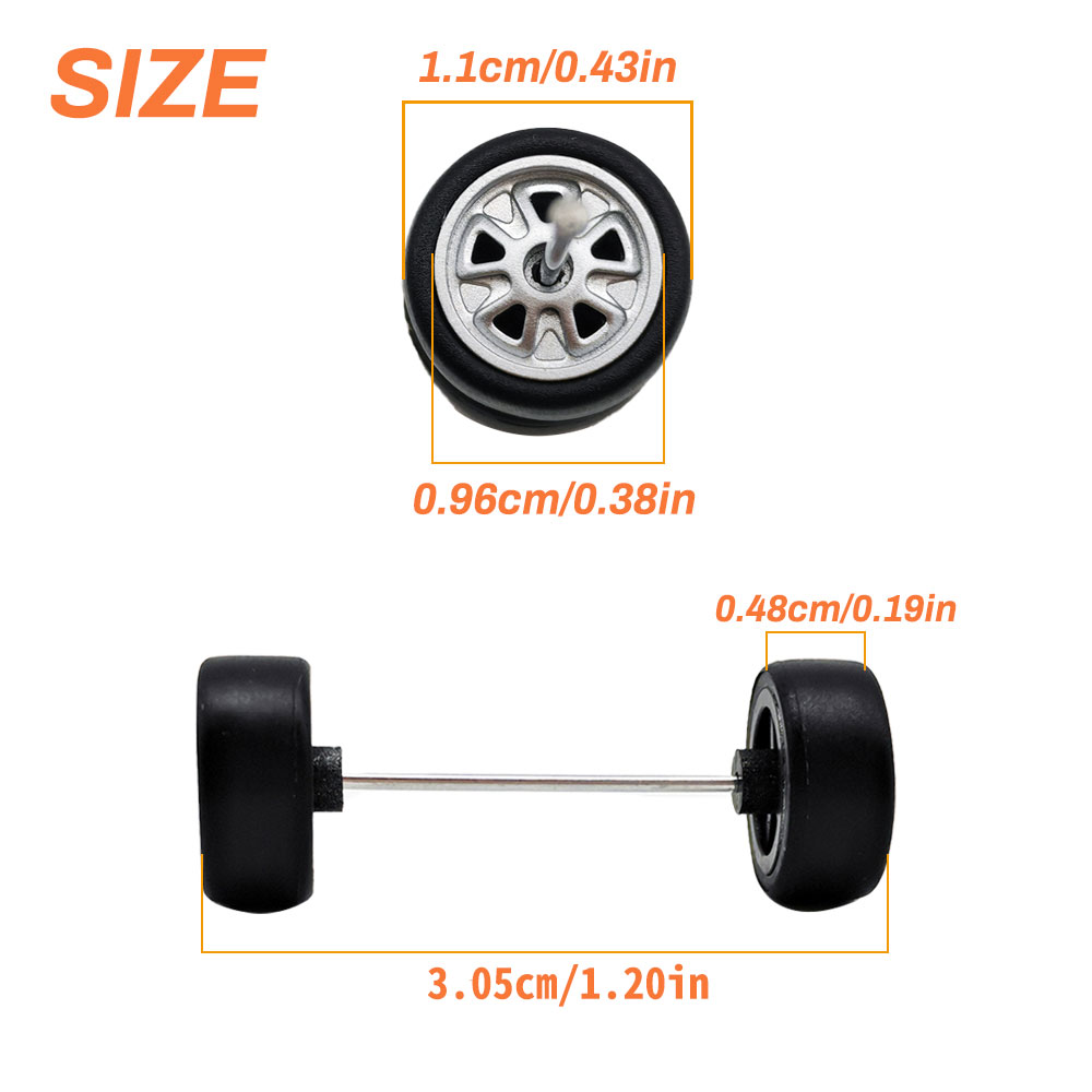 1/64 5 Sets Detachable Rubber  - Vintage Collectible Model Cars review and price