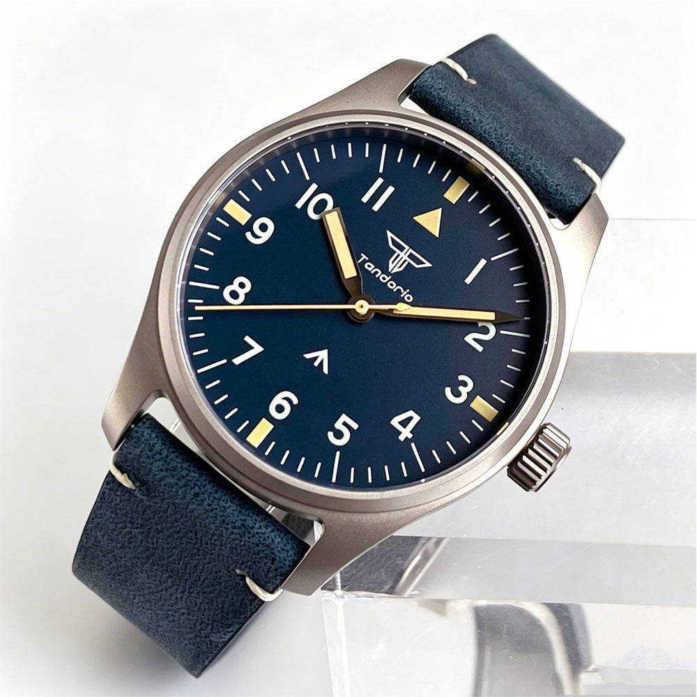 Tandorio 39mm AR Sapphire Tita - Vintage Watch Collecting review and price