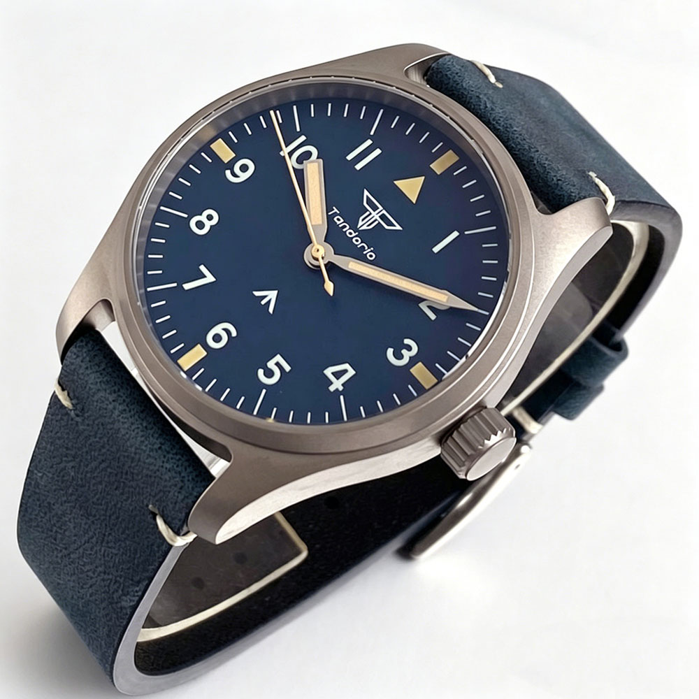 Tandorio 39mm AR Sapphire Tita - Vintage Watch Collecting review and price