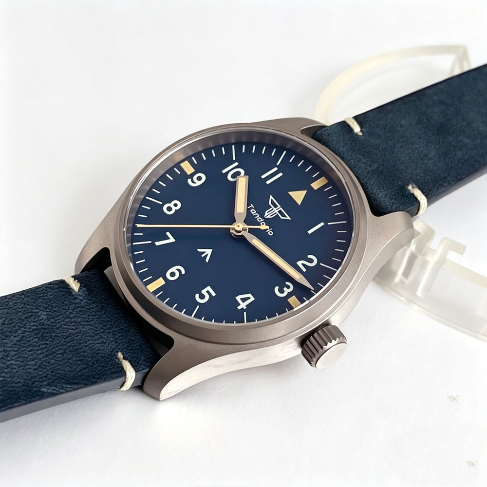 Tandorio 39mm AR Sapphire Tita - Vintage Watch Collecting review and price