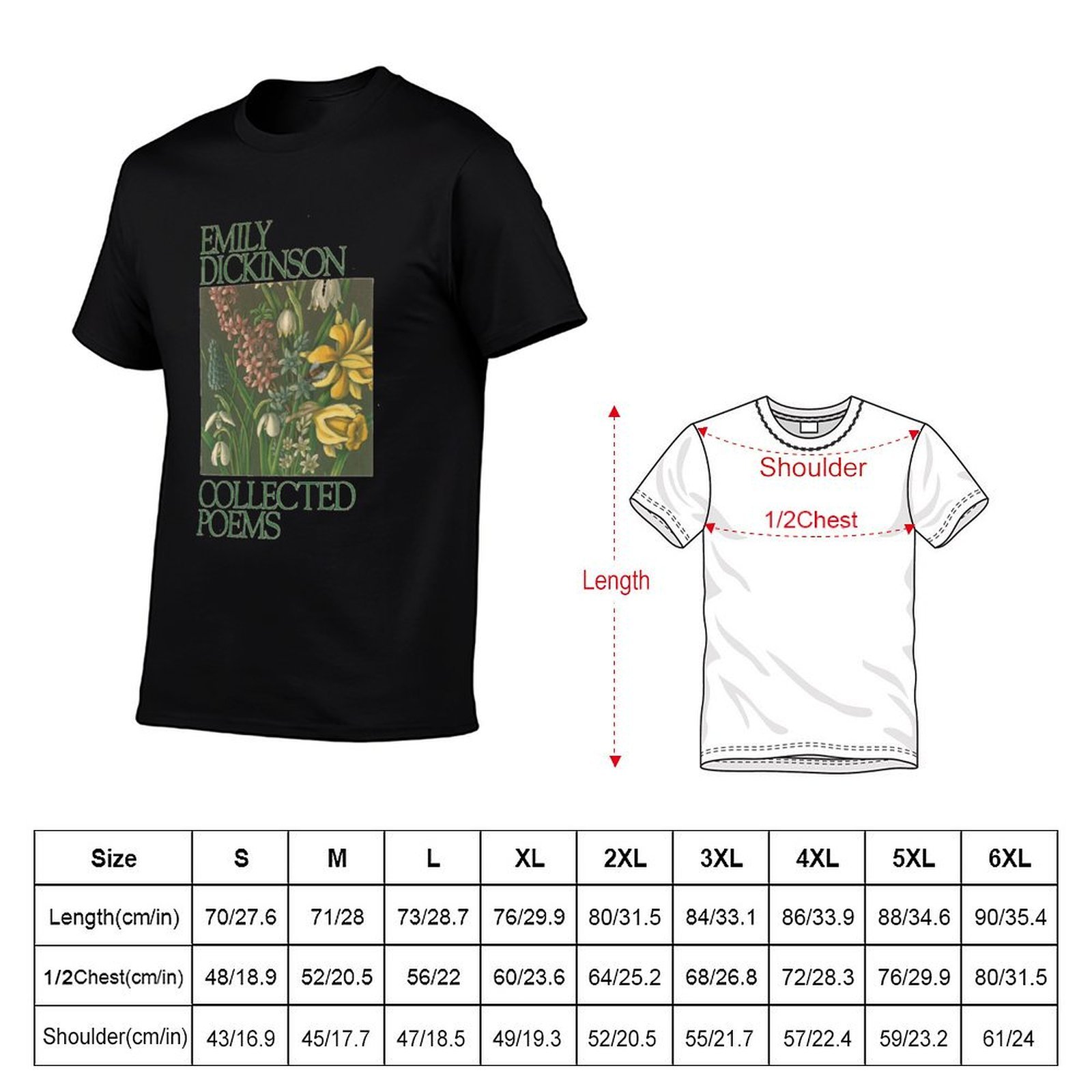 Emily Dickinson - Collected Po - Collectible Vintage T Shirts review and price
