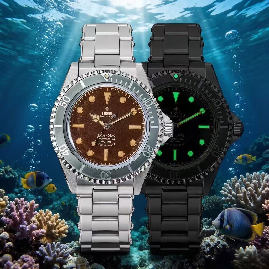 THORN T023 New Diver Watch Men - Vintage Watch Collecting review and price