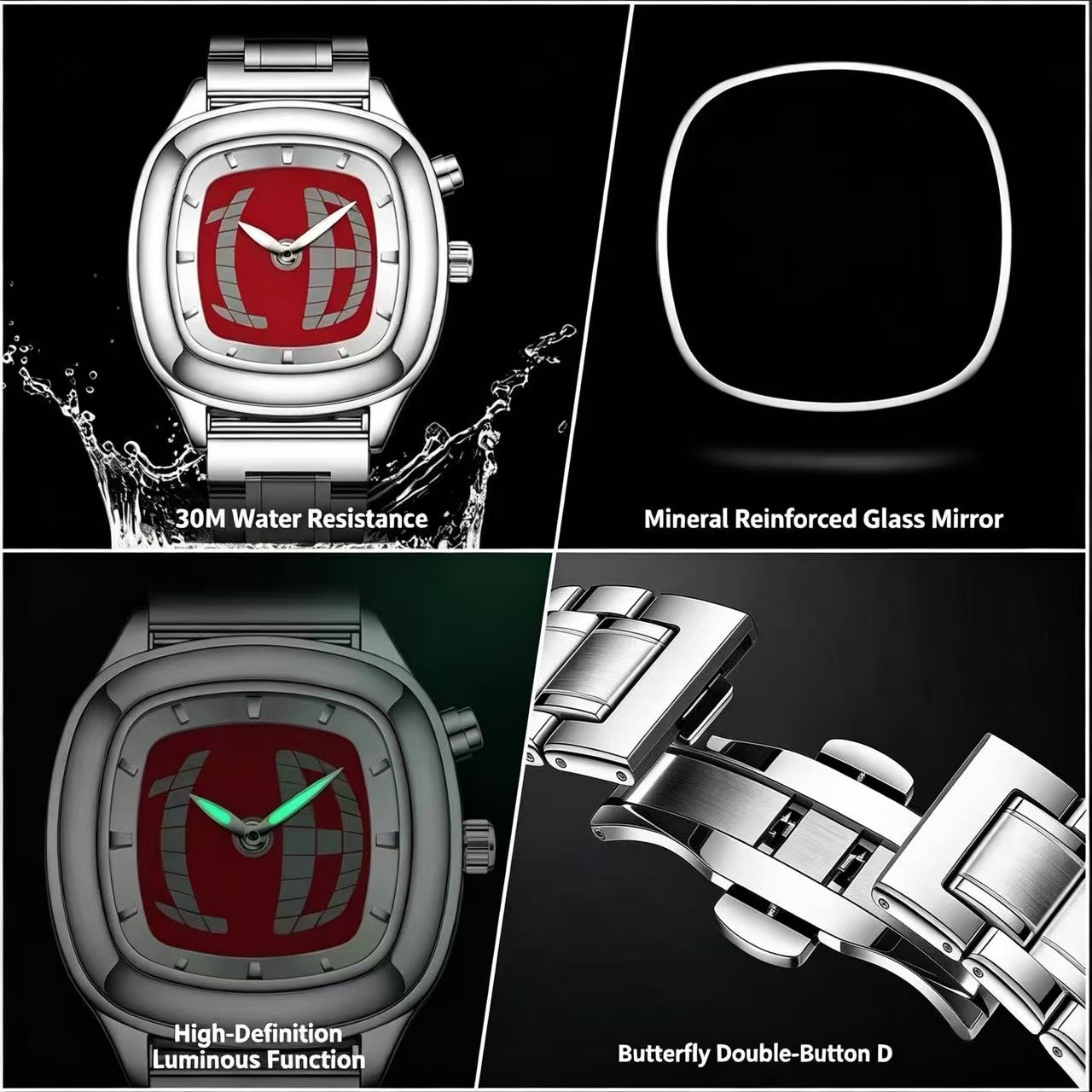 PAAZOMU Men's Quartz Watch Fas - Vintage Watch Collecting review and price